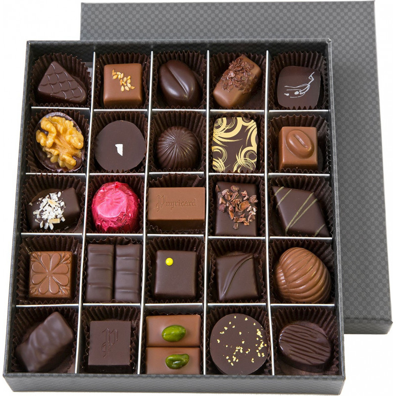 Boîte Carrée 260g de chocolats