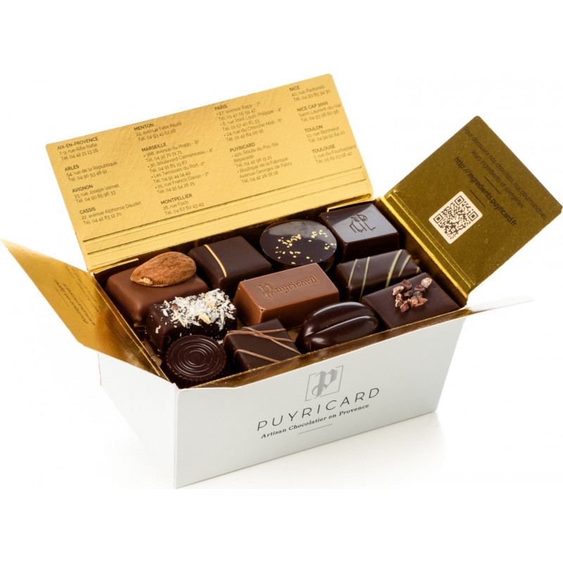 Boite de chocolats aux fruits l Chocolat artisanal en cadeau