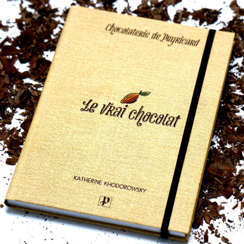 "Le vrai chocolat" Fiftieth anniversary Book of the Chocolaterie de Puyricard