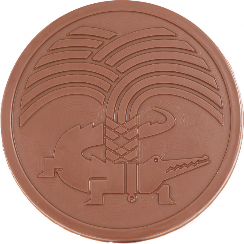 Blason en chocolat Nîmes 160g