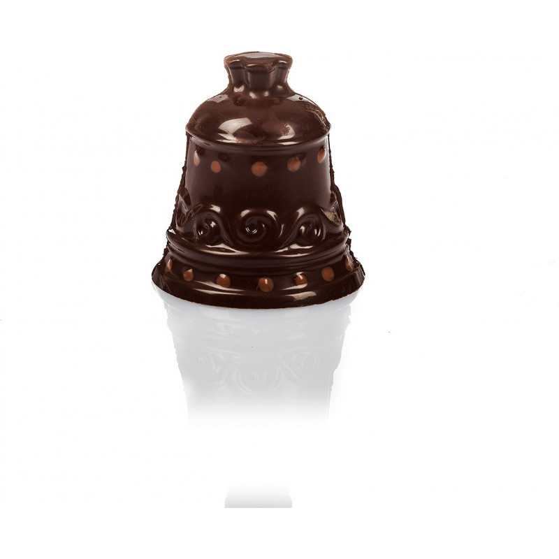 Cloche en chocolat de Pâques garnie 8cm