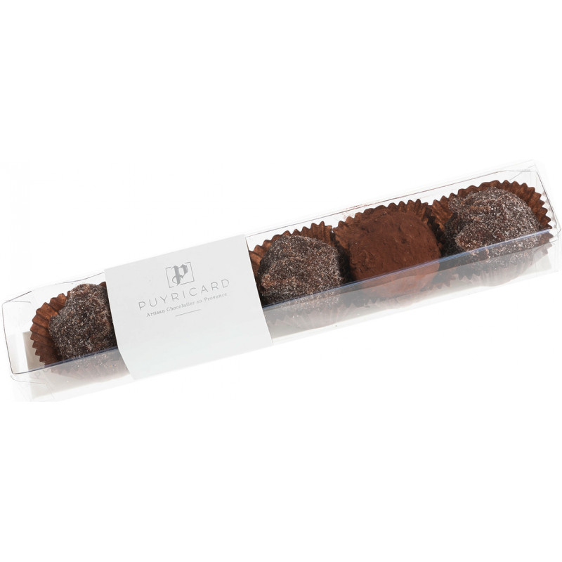 CHOCOLATE TRUFFLES SLIMLINE BOX OF 65 G