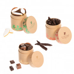 3 cylinder box Beau Sapin Chocolats