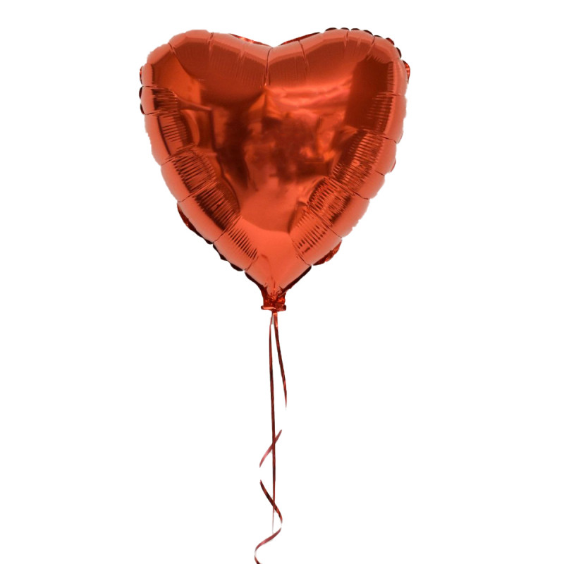 Ballon à coeur rouge avec des coeurs I love you 43 cm par 0,80 €