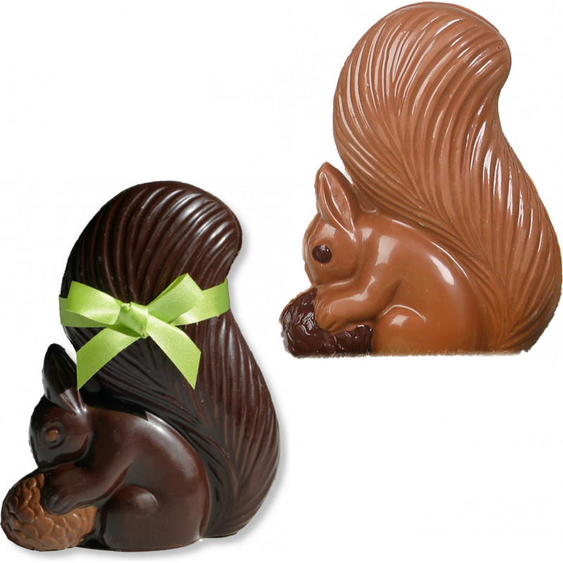 Écureuil de Pâques en Chocolat 14cm