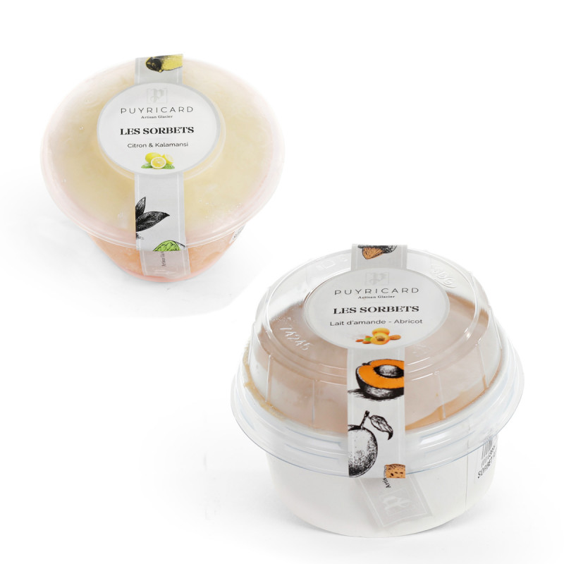 Ice cream and sorbet cup 160 mL