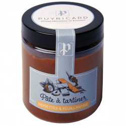 Praliné noisettes 50% en pot - Chocolaterie de Puyricard