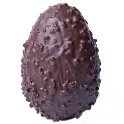Oeuf Déco chocolat de Pâques garni de 13 à 22cm