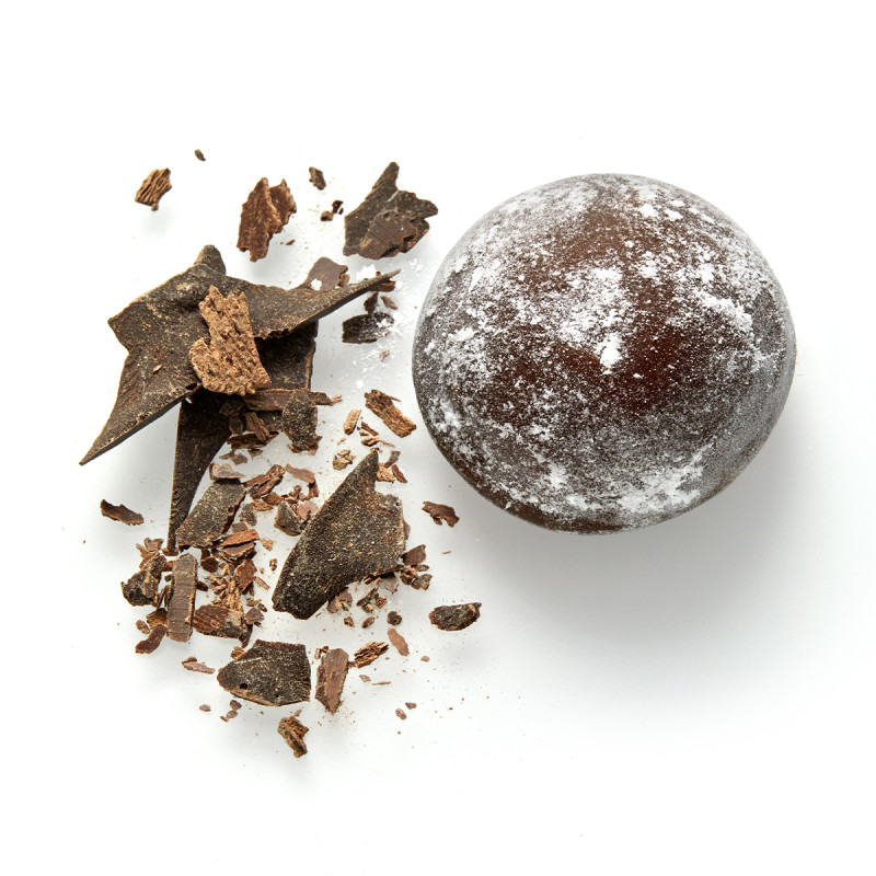 DARK CHOCOLATE ICED MOCHI