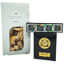 Coffret Dégustation Noël Blanc 1.025kg - chocolaterie de Puyricard