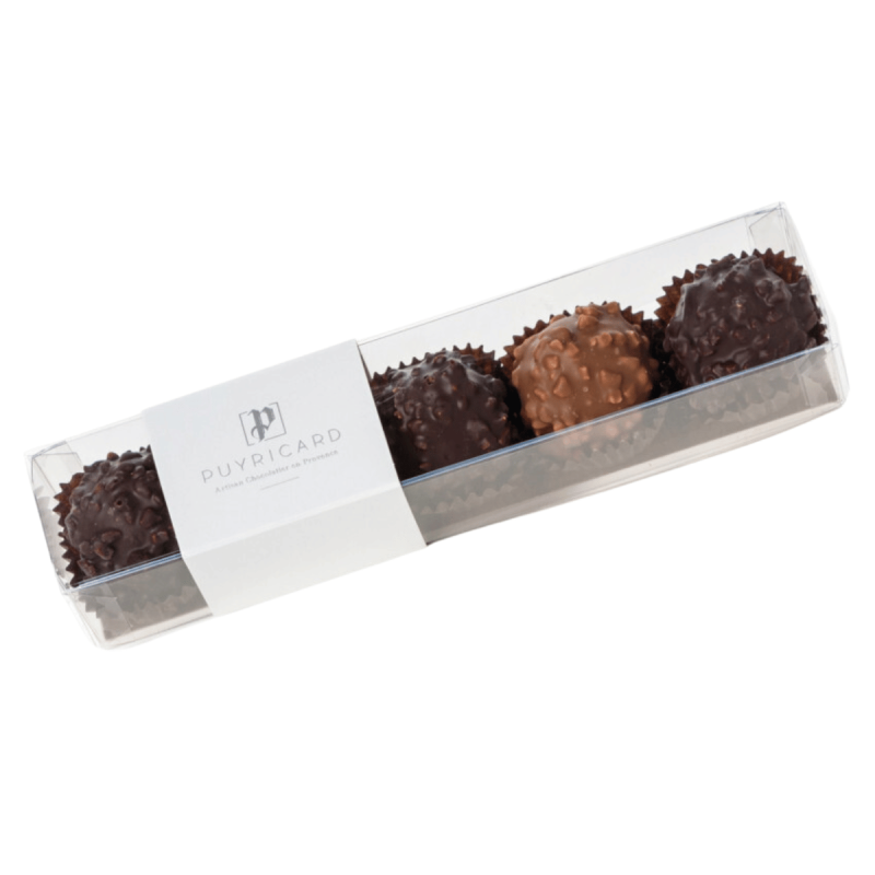 Réglette Rochers Chocolat noir et lait 115g