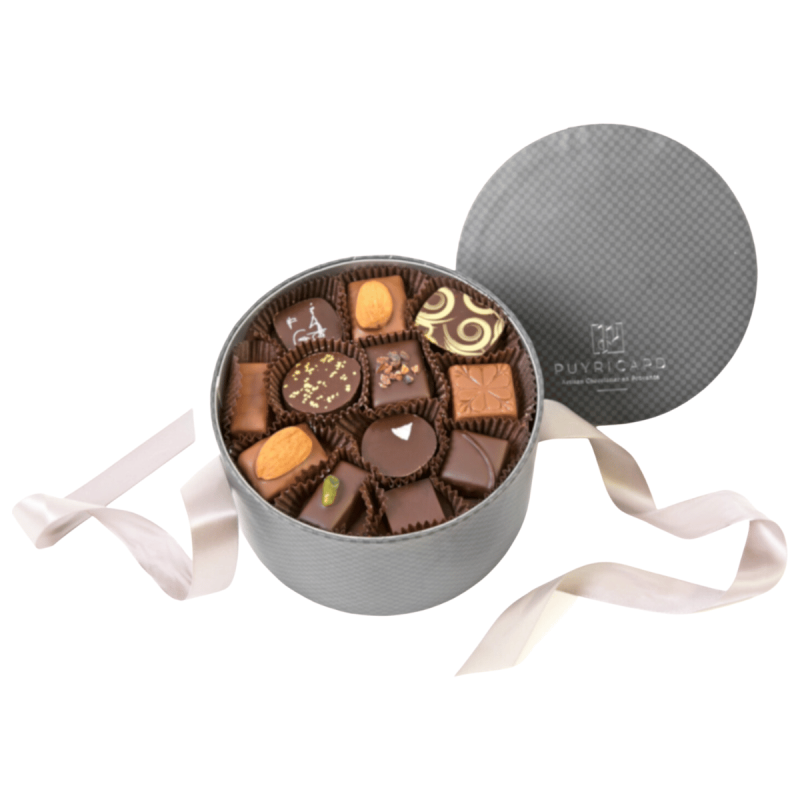 Boîte Chapeau 400g de chocolats