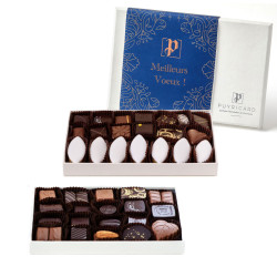 Boîte Carrée de Chocolats fins 260 ou 350g - Chocolaterie de Puyricard