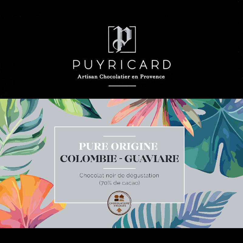 Dark Chocolate Single Origin Colombia Guaviare 70%