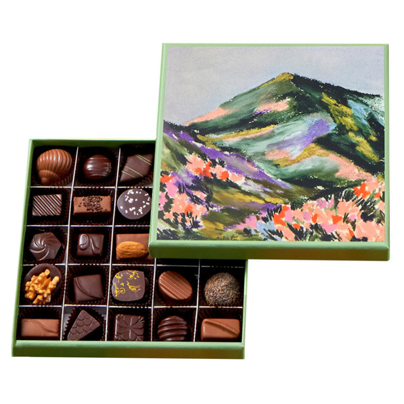 Coffret olive tableau "Superbloom Paruel" x Carré d'artistes