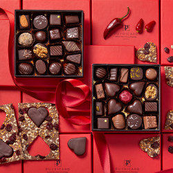 Coffret Chocolats Saint-Valentin