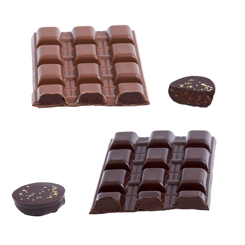 Tablette ganache Palet d'Or